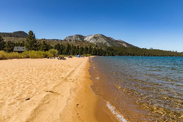 Baldwin Beach Lake Lake Tahoe Shore