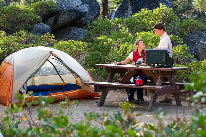 Lake Tahoe Fall Camping
