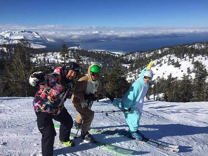 Costumes on the Slopes Lake Tahoe