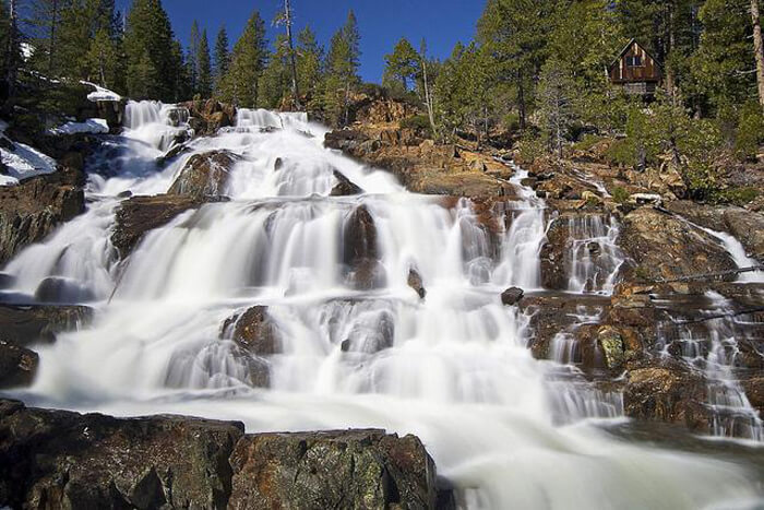 Glen Alpine Falls Lake Tahoe