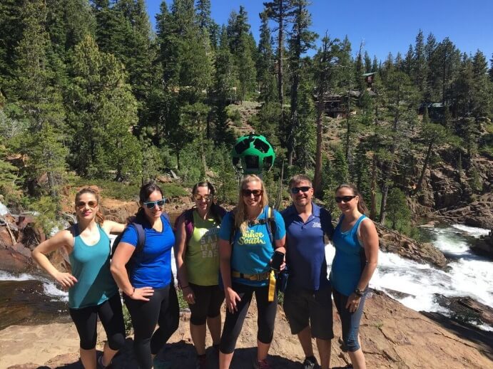 Google Trekker Glen Alpine Falls