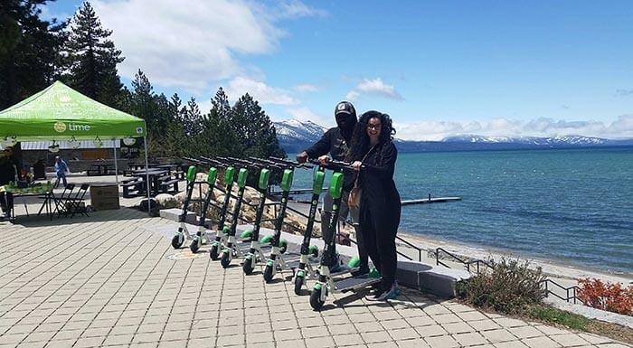 Scoot Responsibly When at Lake Tahoe