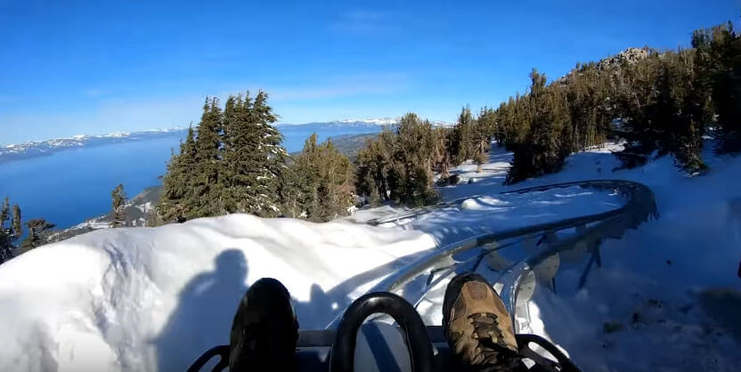Ridge Rider Mountain Coaster Heavenly Mountain Lake Tahoe