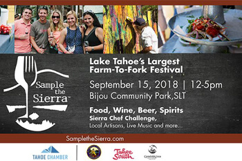 Sample the Sierra 2018 Lake Tahoe