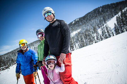 Family Skiing at Sierra-at-Tahoe 