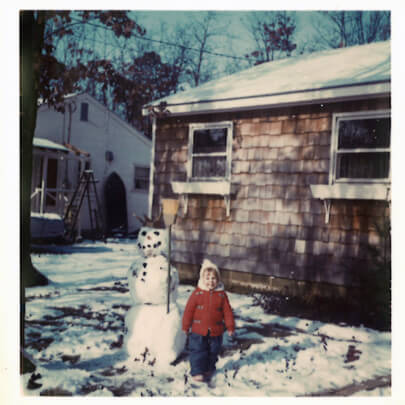 snowman long ago 