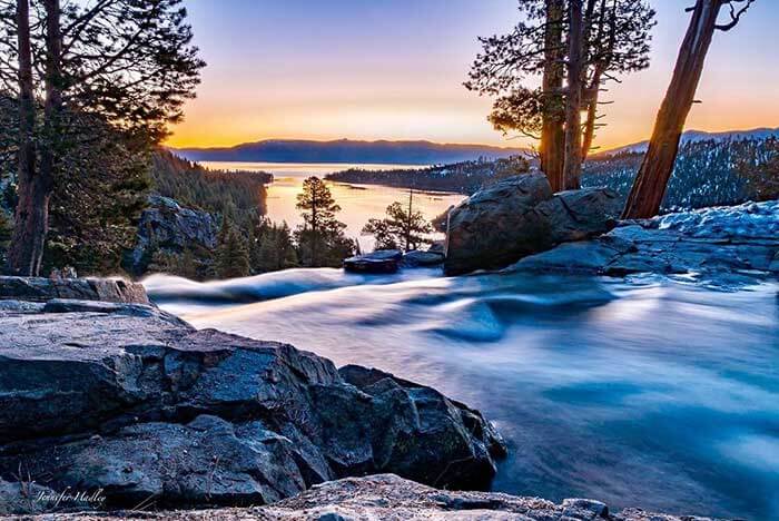 Sunrise Emerald Bay Eagle Falls Lake Tahoe Spring 