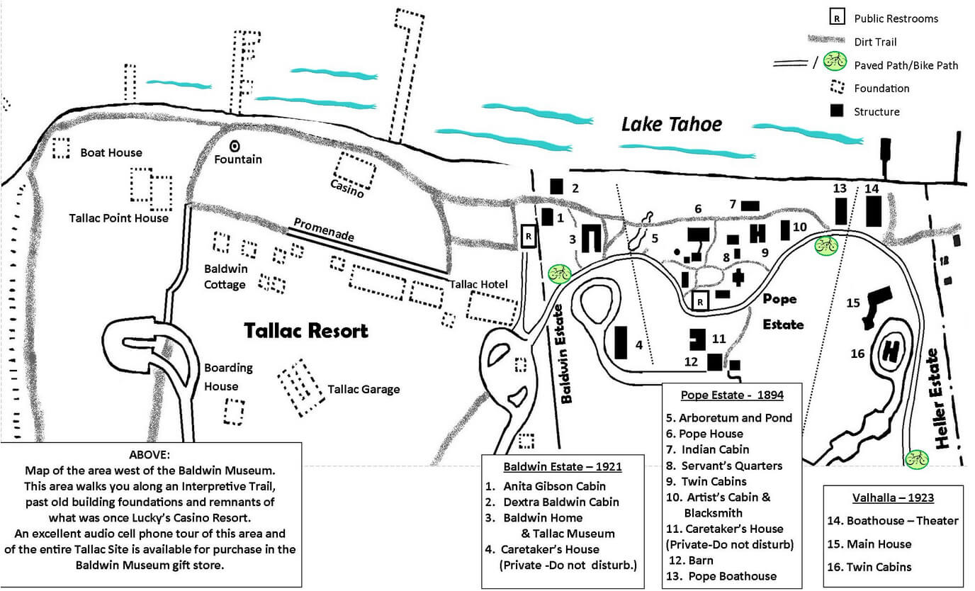 Tallac Historic Site at Lake Tahoe