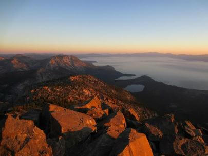 View from Mt. Tallac 