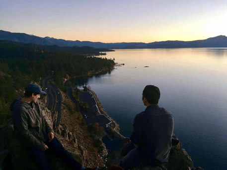 View from Cave Rock