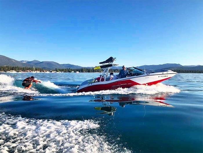 Surfing Lake Tahoe