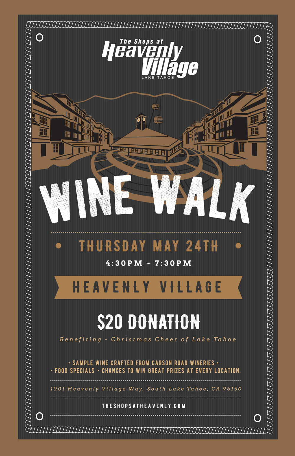 Wine Walk Heavenly Village May 2018