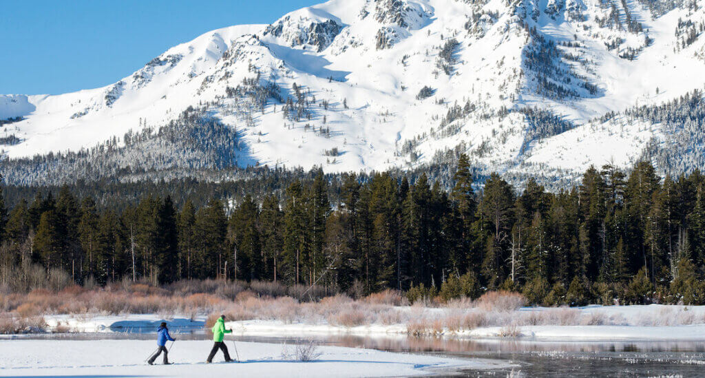 Winter trails at South Lake Tahoe