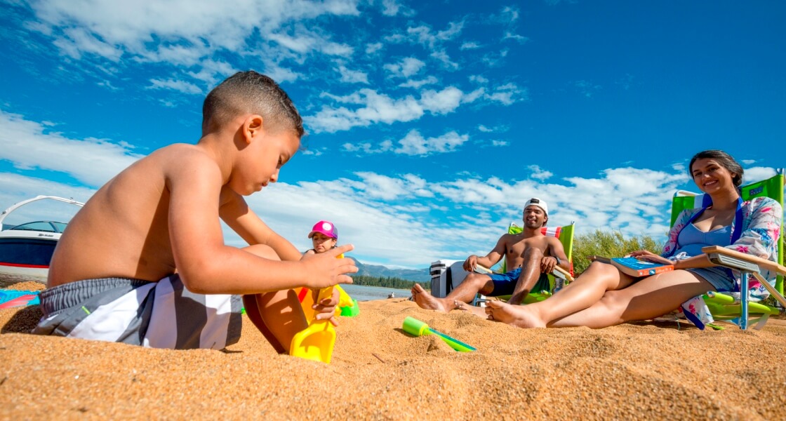 Family Beach Fun