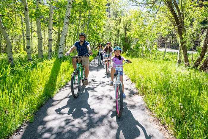 Family Biking Lake Tahoe