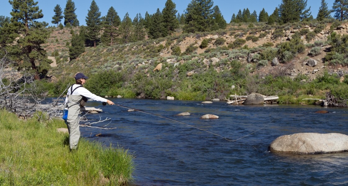 Fly Fishing near Lake Tahoe