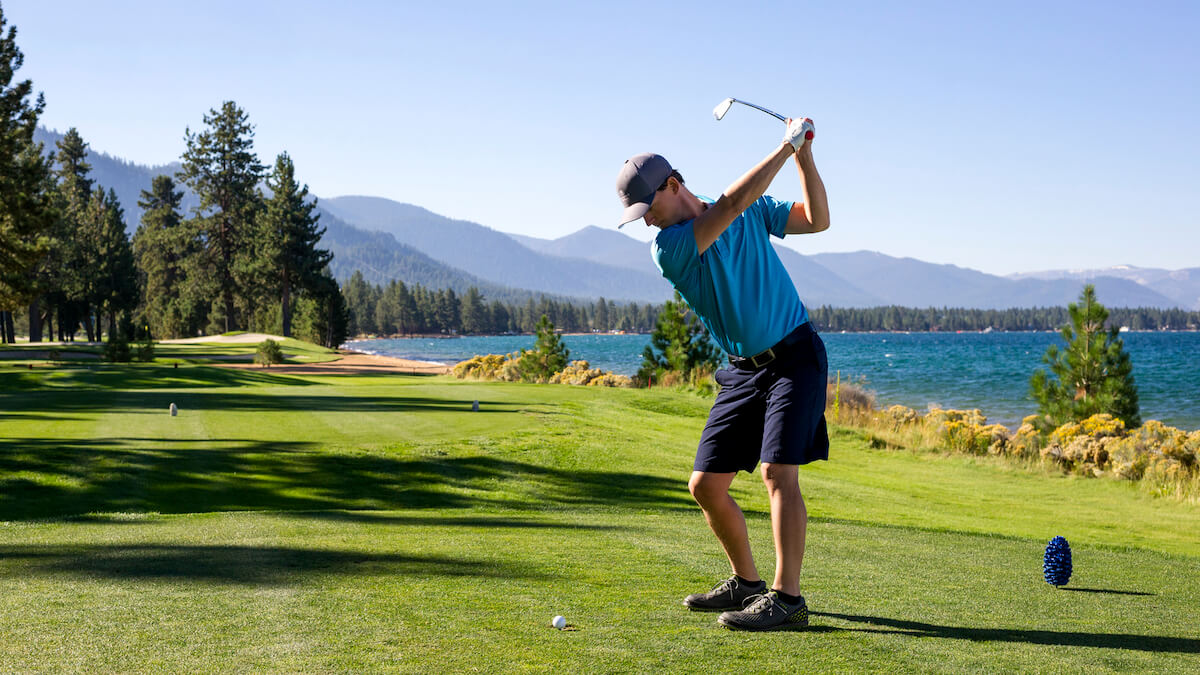 Golfing at Lake Tahoe