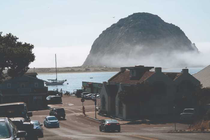 Morro Rock at Morro Bay