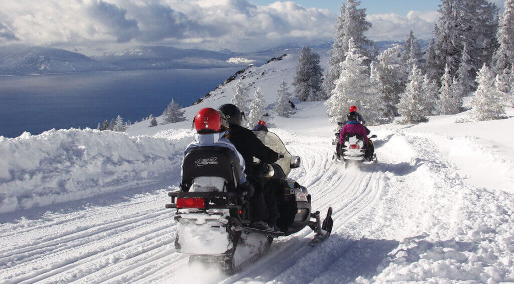 Zephyr Cove Snowmobile Center Lake Tahoe