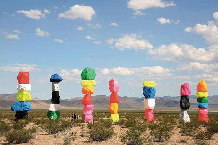 Nevada’s Free-Range Art Highway, an eclectic, often straight-up-funky array of large-scale outdoor exhibitions. 
