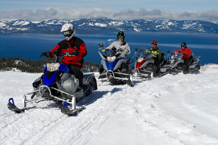 Snowmobile Lake Tahoe Snowmobile Lake Tahoe