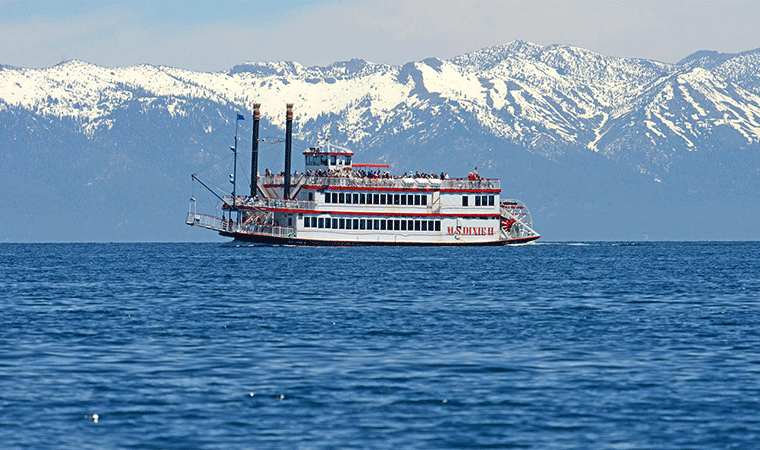 M.S. Dixie II on Lake Tahoe