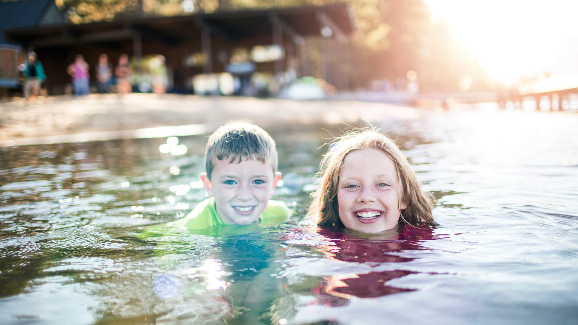 Swimming in Lake Tahoe in the Summer - Jamie Kingham / LTVA