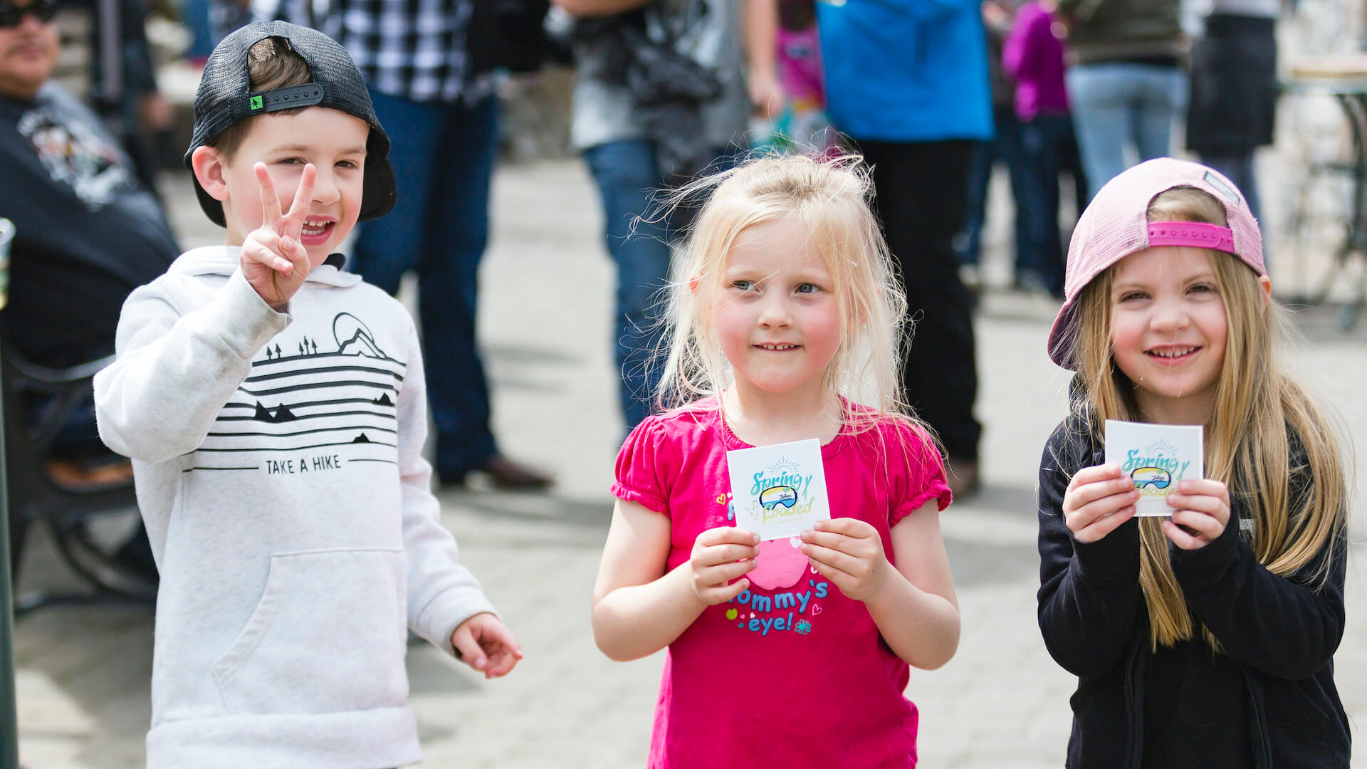 Kids enjoying Spring Loaded at Heavenly Village - LTVA