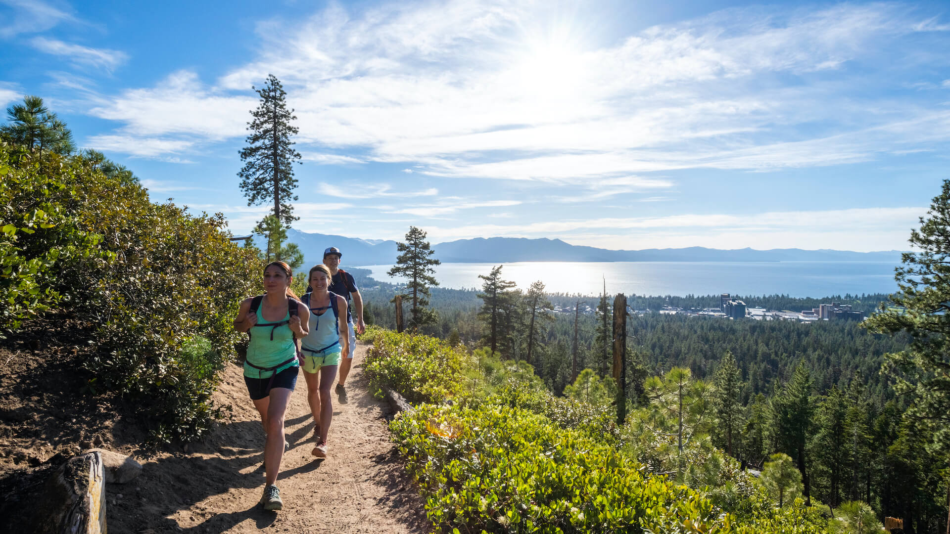 Summer walking trails