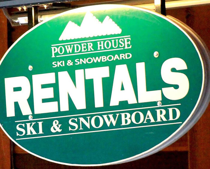 powder house lake tahoe ski rentals