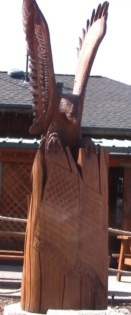 Chainsaw Sculptures by Jerry Toste
