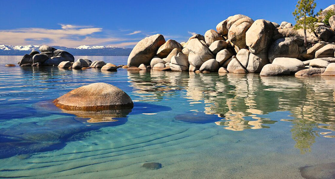 Chimney Beach Lake Tahoe Nevada