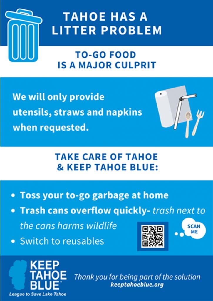 Tahoe has a litter problem graphic