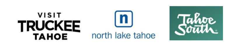 Visit Truckee, North Lake Tahoe and Lake Tahoe Logos