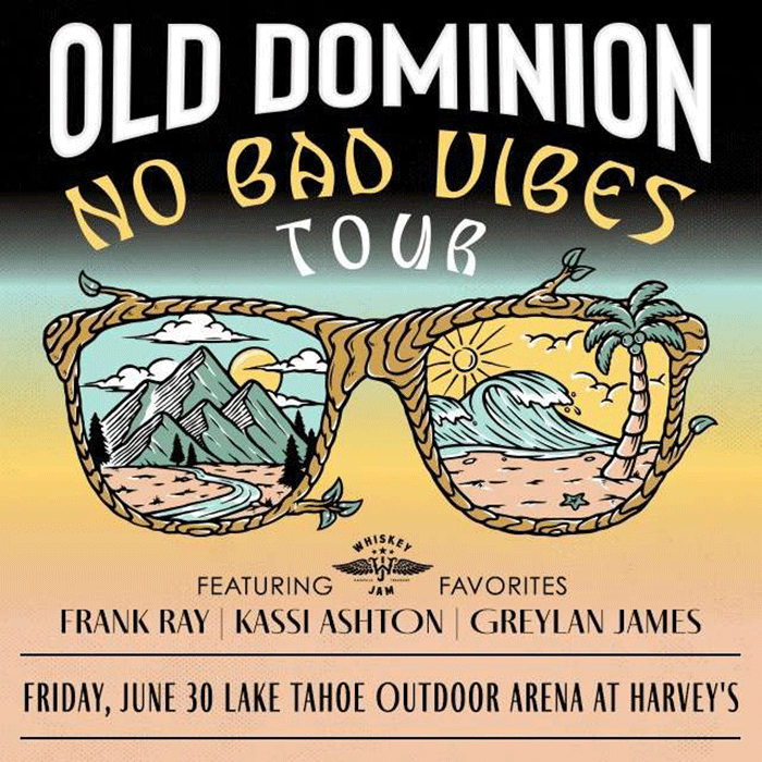 Old Dominion, Old Dominion Tour Lake Tahoe