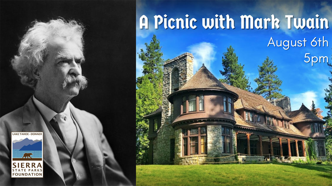 A Picnic with Mark Twain Lake Tahoe