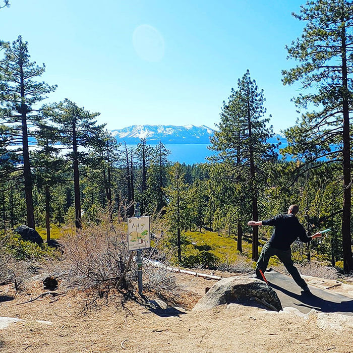 Four High Elevation Disc Golf Courses to Experience Near Tahoe’s South Shore
