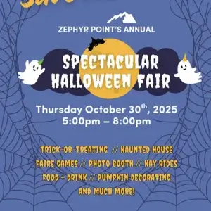 Zephyr Point Halloween Fair Lake Tahoe