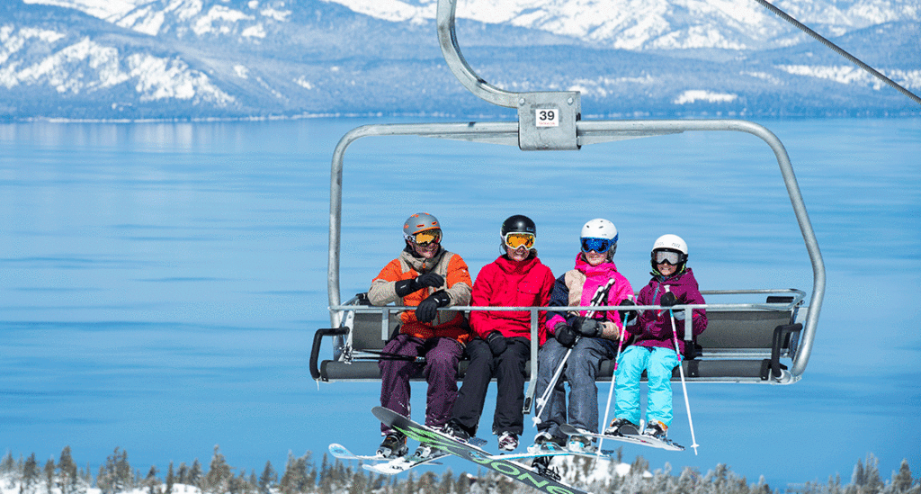 Heavenly: Esqui com as melhores vistas de Lake Tahoe - Acontece no Vale