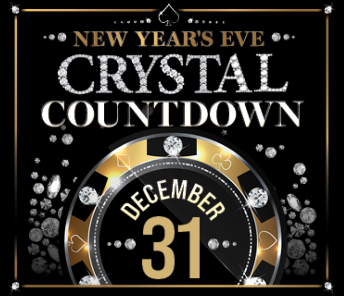 Crystal Countdown New Year's Eve Party Golden Nugget Lake Tahoe