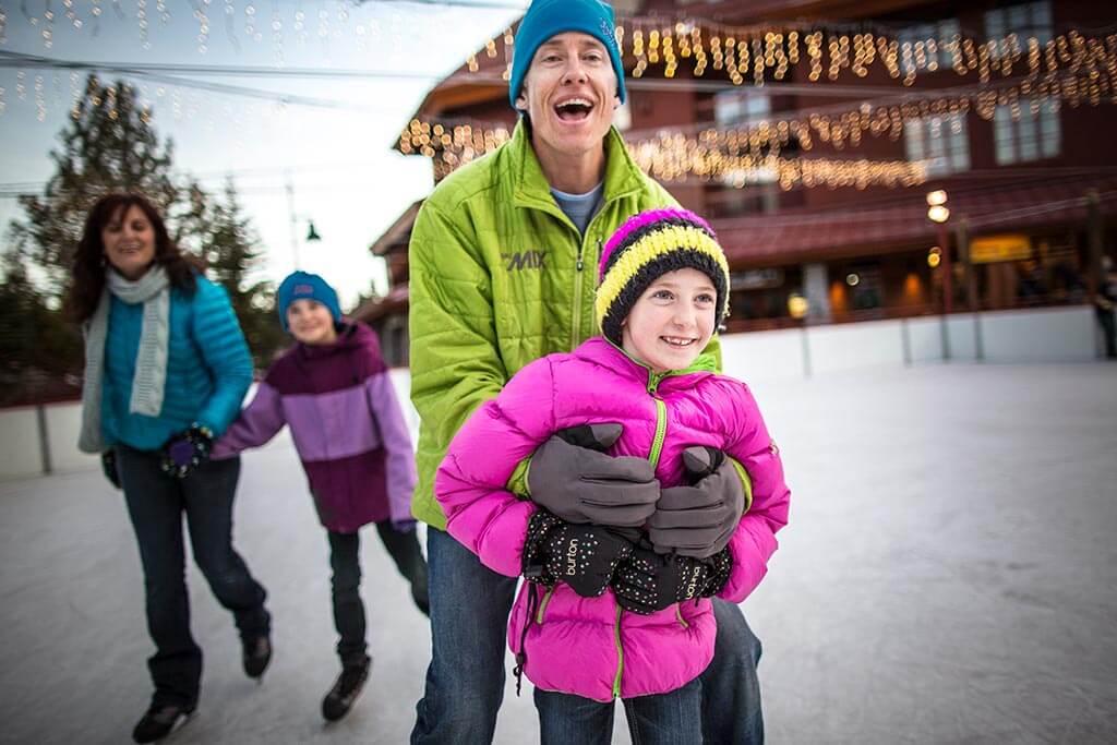 Ice Skating Lake Tahoe