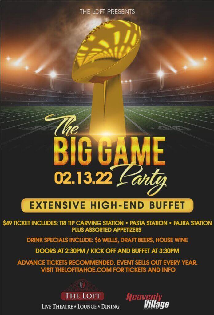 THE BIG GAME VIEWING PARTY 2022