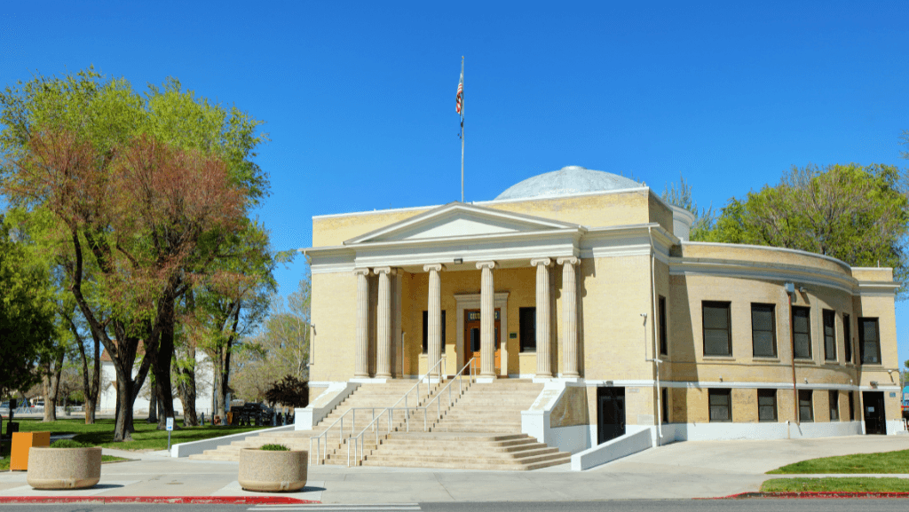 Pershing County Courthouse In Lovelock, Nevada