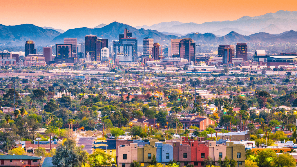 A Cityscape of Phoenix, Arizona