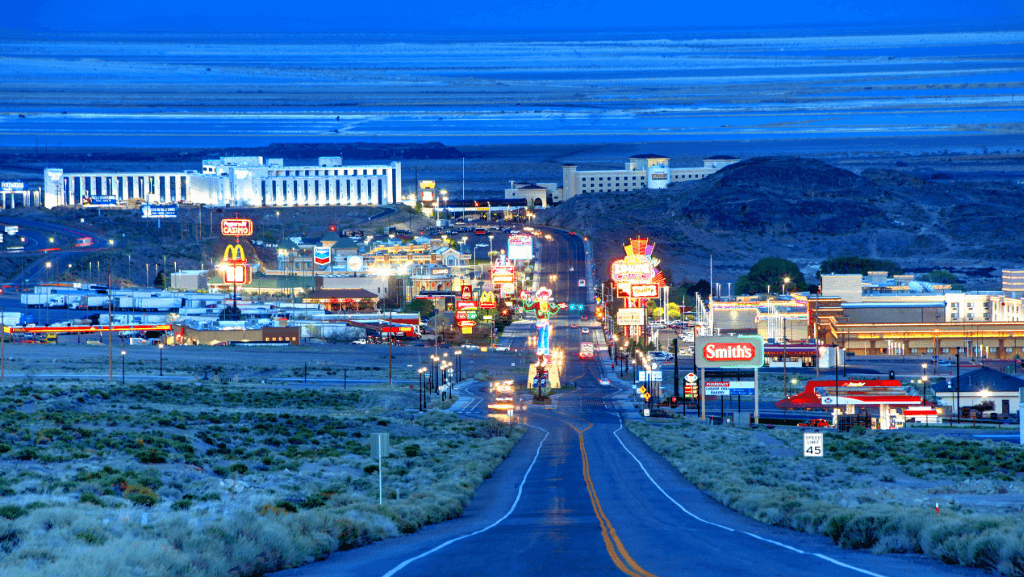 Approaching West Wendover, NV