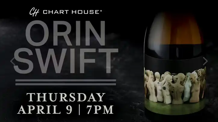 Orin Swift Wine Dinner Chart House Tahoe
