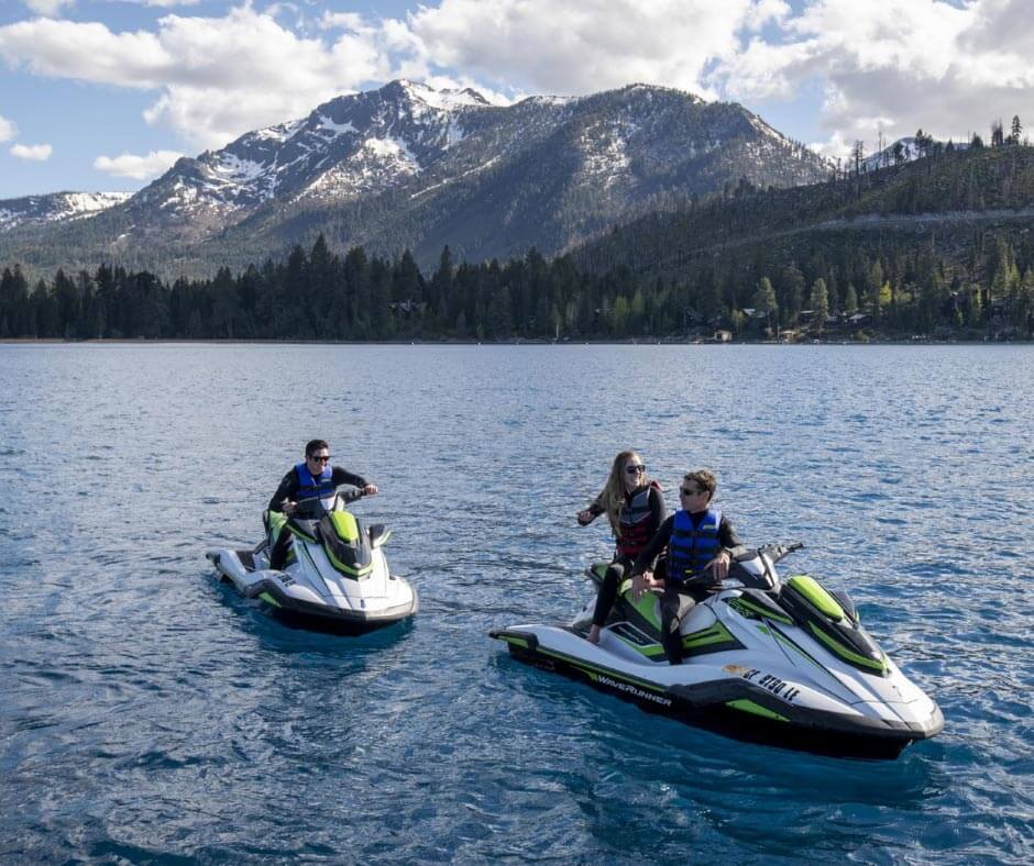 Jet Skis on Lake Tahoe