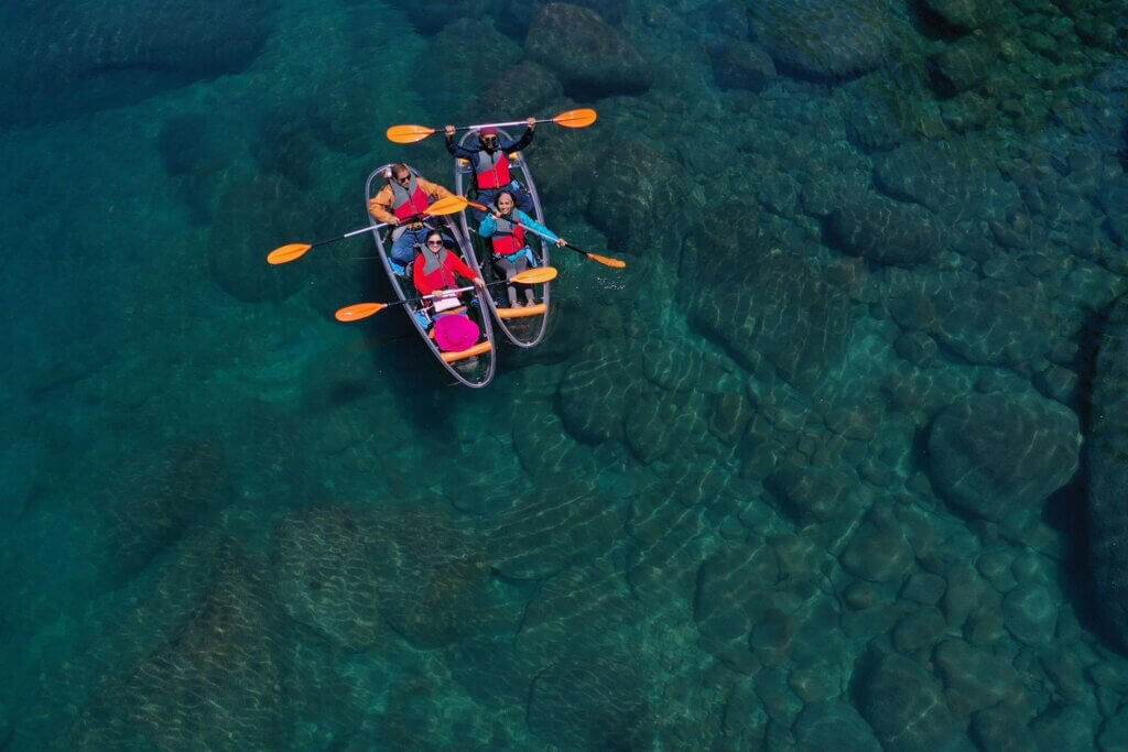 Tahoe Paddle Sports Clear Kayak Tours