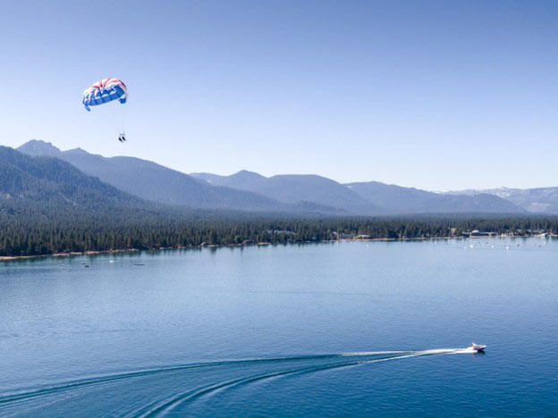 Parasailing on Lake Tahoe - Visit Lake Tahoe