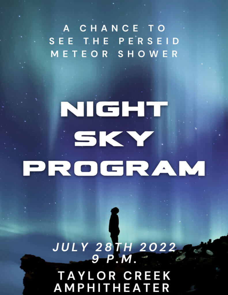 Night Sky Program Taylor Creek Amphitheater